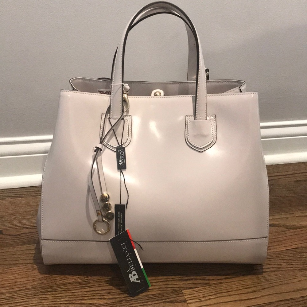 A. Bellucci Blush Italian Leather Handbag